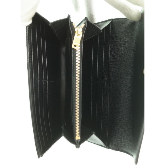 Saint Laurent Monogram Long Bifold PARIS Wallet Flap - Picture 3 of 8
